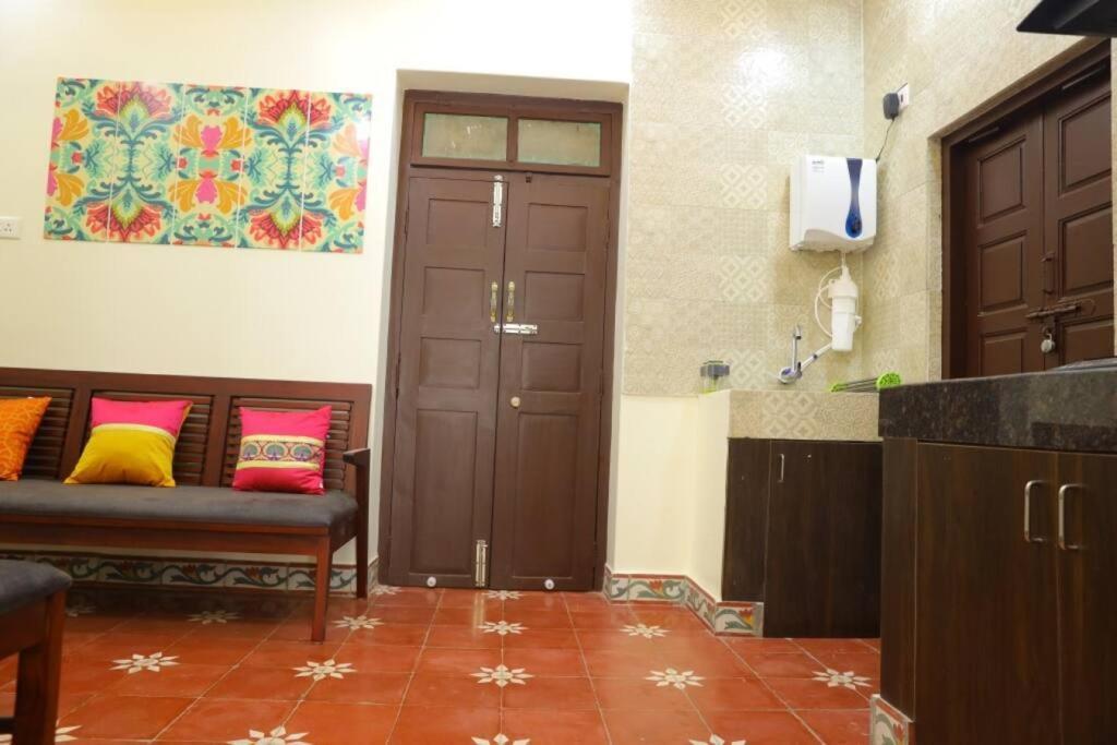 Heritage Home With 2 Bed/2 Bath With Kitchen In A Residential Neighborhood. Madurai Exteriör bild