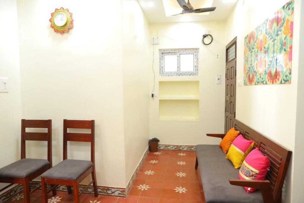 Heritage Home With 2 Bed/2 Bath With Kitchen In A Residential Neighborhood. Madurai Exteriör bild